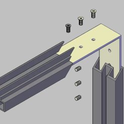 N25_03- Ke góc nhôm hệ SLIM